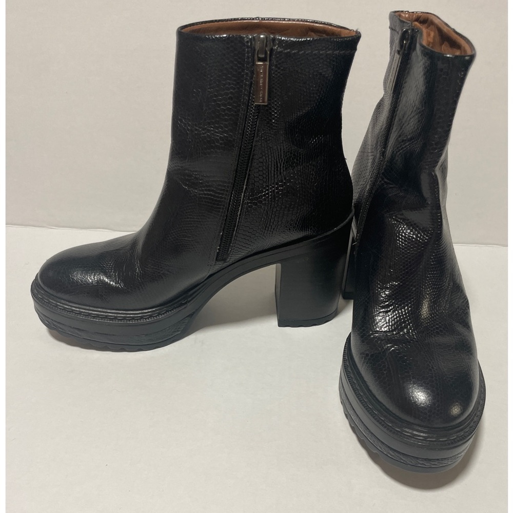 Pons Quintana Black Textured Boots